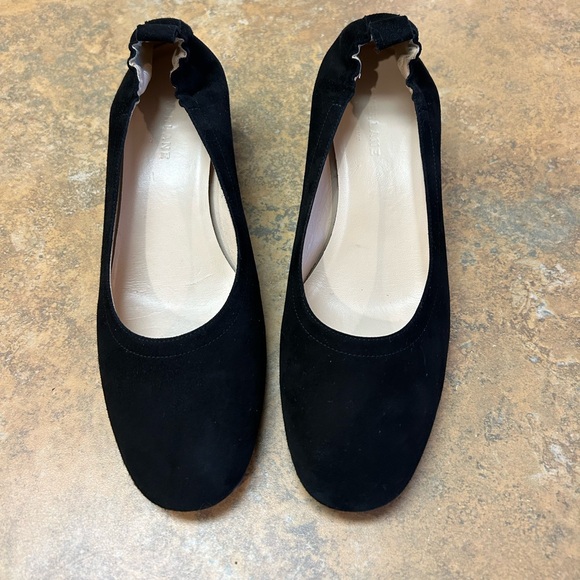 Everlane The Day Heels Black Suede - Picture 2 of 12